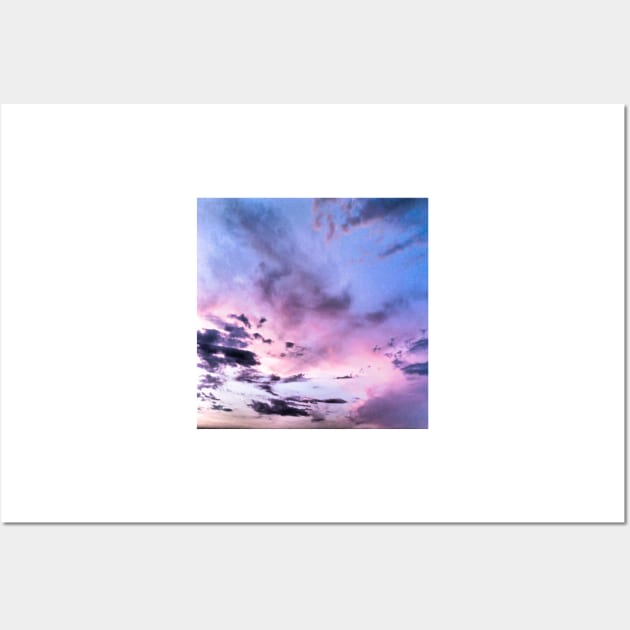 pink and blue sky Wall Art by katerina-ez